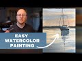 Easy Watercolor Painting for Beginners (step by step)