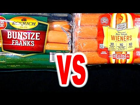 Oscar Mayer Wieners vs. Eckrich Franks - FoodFights...