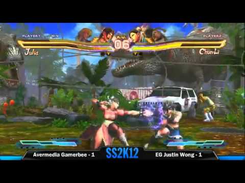 SS2k12 SFxT Grand Final: AVerMedia|GamerBee vs EG|Justin Wong