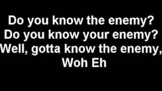 Green Day - Know Your Enemy (Lyrics)