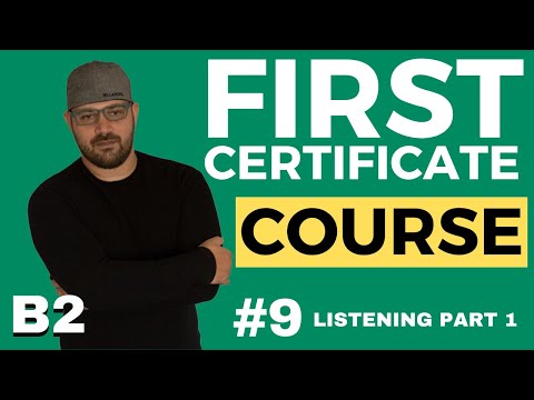 B2 First Course - Listening Part 1 - Lesson 9 | Cambridge English FCE Tutorial