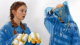 ВАРЕННОЕ или СЫРОЕ яйцо?! НЕОБЫЧНАЯ ИГРА!!!