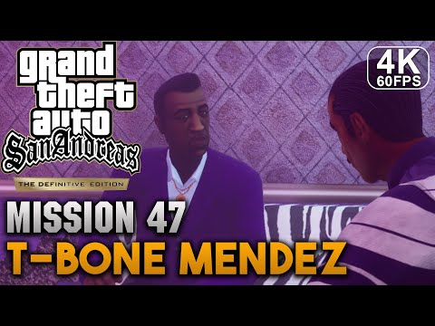 T-Bone Mendez - Mission #47 - GTA: San Andreas (Definitive Edition) [4K 60FPS]