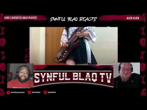 Yall said to Watch This! Synful Blaq Reacts - FAMI - Alien Alien Bass (Cover)