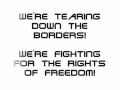 Anti Flag - Tearing down the Borders (Lyrics)