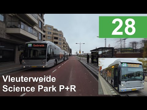 U-OV lijn 28: Station Vleuten - P+R Science Park | Qbuzz Utrecht | Qbuzz 4205 | 2024