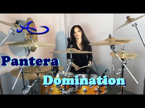 Pantera - Domination Drum cover by Ami Kim (#9) Video