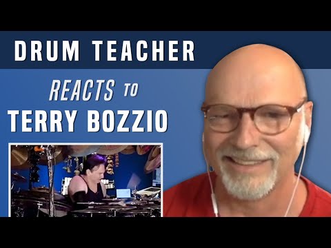Drum Teacher Reacts to Terry Bozzio - Drum Solo