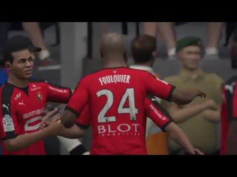 Fifa 16/ But magnifique de Sylvain Marveaux