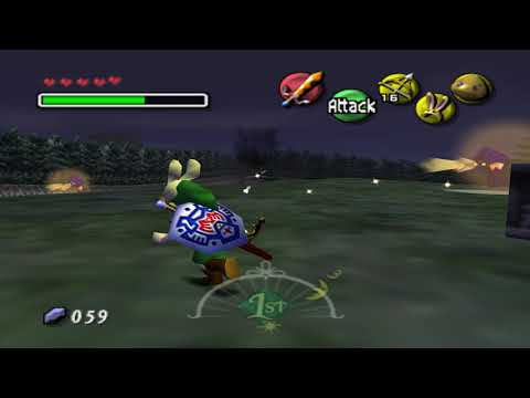 Zelda Majora's Mask - Saving the Cows in Romani Ranch (1080p)