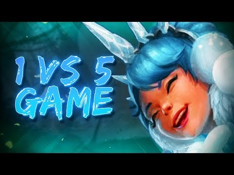 Scylla Mid: BASICALLY A 1v5 GAME - Smite