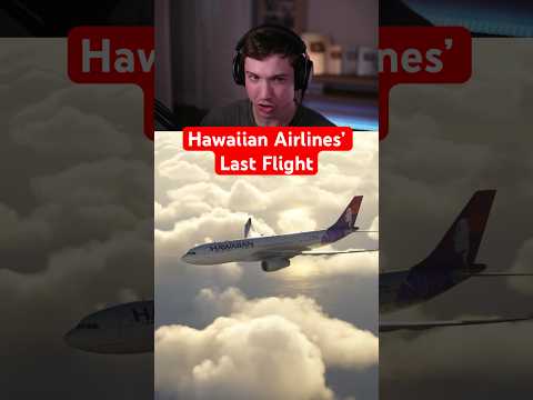 Hawaiian Airlines’ Last Flight