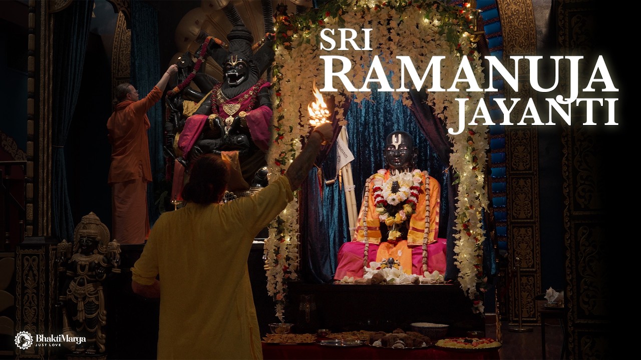 Celebrating the Teacher of Liberation 🔱 Ramanuja Jayanti Abishekam LIVE
