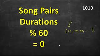 YouTube video 'Pairs of Songs With Total Durations Divisible by 60 | LeetCode 1010 | C++'