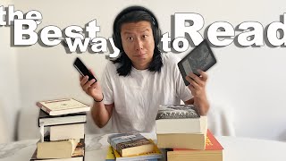Kindles and eReaders vs Audiobooks vs Physical Books | Best 