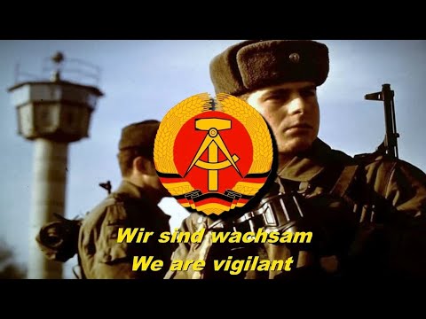 Wir sind wachsam - We are vigilant ( East German military song)