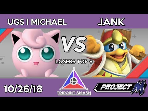 Tripoint Smash 33 - Losers Top 8 - UGS I Michael (Jigglypuff) Vs. Jank (King Dedede)
