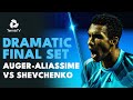 DRAMATIC Final Set In Felix Auger-Aliassime vs Alexander Shevchenko ? | Basel 2023 Highlights