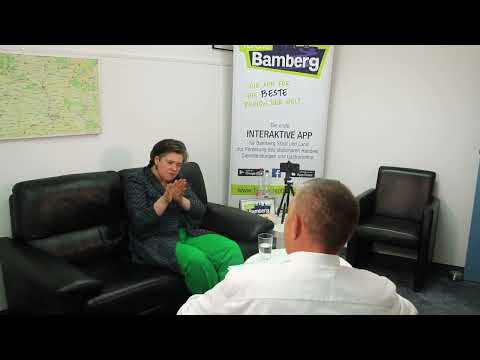 Interview mit Nora Gomringer / 100 % Bamberg TV