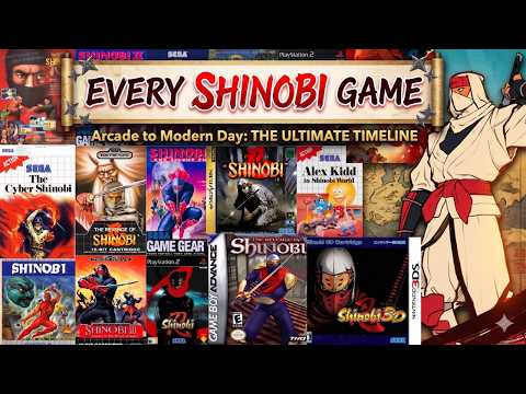 The Entire SHINOBI Series | Every Game Since 1987