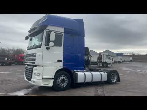 New In Stocklist: DAF XF105 460 LHD Eu5 SUPER SPACE CAB LOW RIDE 4X2 TRACTOR UNIT – 2009 – AN58 FBN