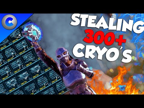 RAIDING A TEK BASE FOR THEIR CRYOPODS - ARK Survival Evolved