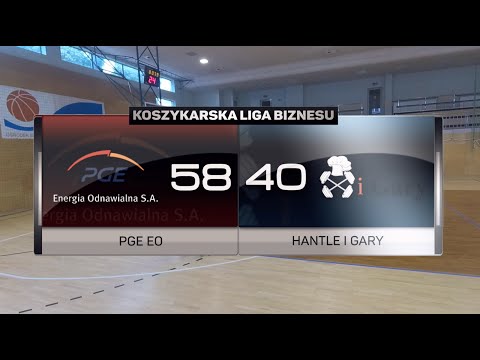 PGE EO vs Hantle i Gary - IX kolejka - II Liga Warszawa - Koszykarska Liga Biznesu