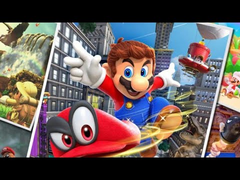 Mario meets cappy (super mario odyssey) parody