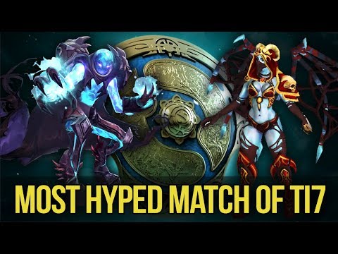 Envy Arc Warden vs 10k MMR QoP Abed Most Hyped Match of TI7 - Dota 2