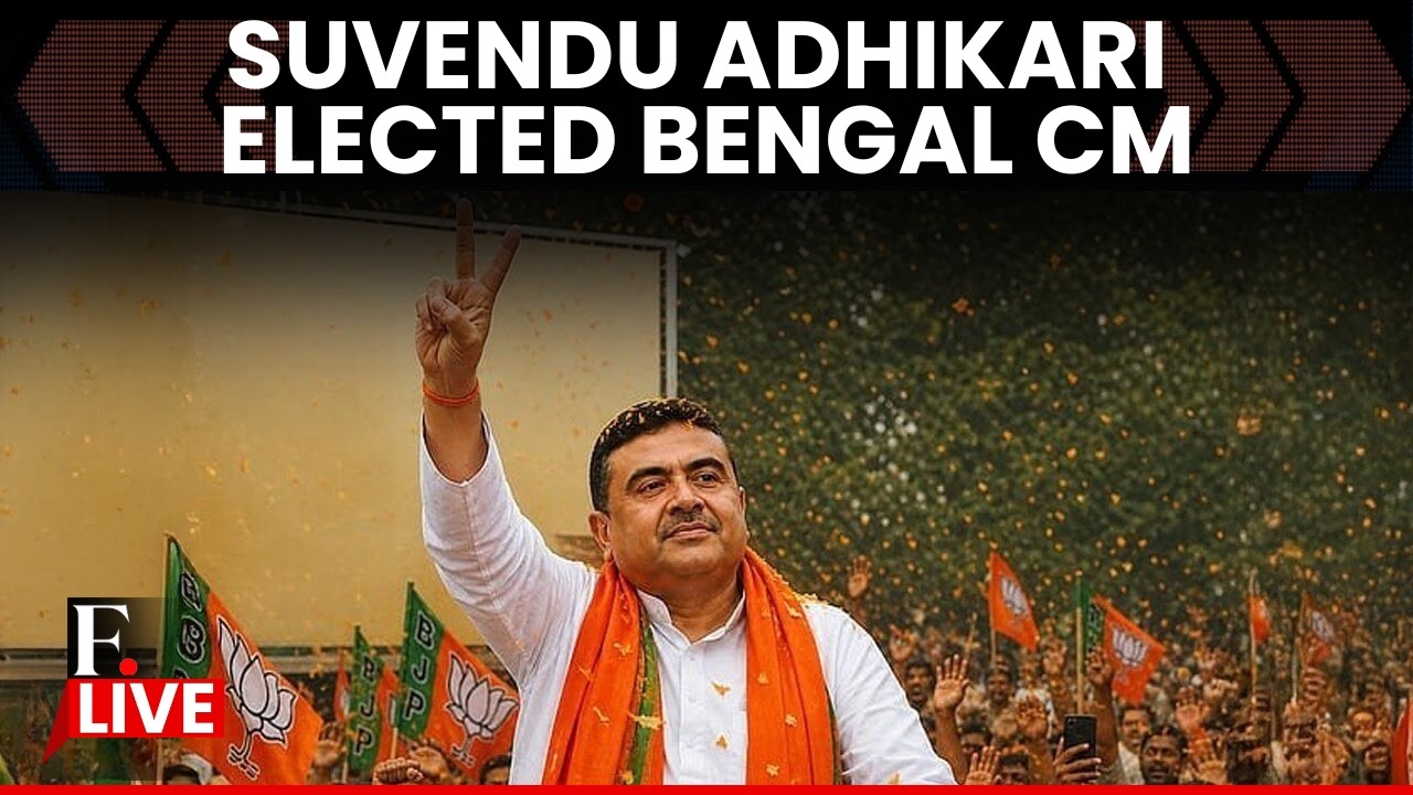 BJP’s Suvendu Adhikari Elected As Bengal CM, PM Modi to Attend Oath Ceremony | BENGAL ELECTIONS 2026
