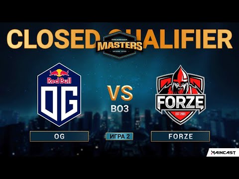 ForZe vs OG [Map 2, Mirage] @ DreamHack Masters Quals by DED1CE