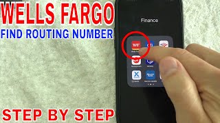 ✅ How To Find Wells Fargo Routing Number In App 🔴