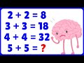 5 5 =❓ mathematical logical sequence 💡 do you know this❓ mathematical logical reasoning