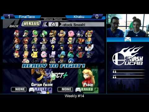 Final Meteor - Winners Semis - FinalTaco (Falcon) vs Khaku (Peach)