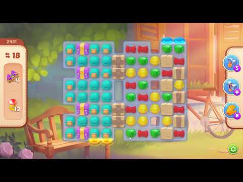 Homescapes level 2431 - 18 Moves - No Boosters #Bubunka