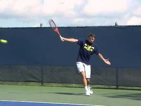 Stanislas Wawrinka Backhand - Slow Mo #1