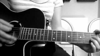Judas by Lady Gaga acoustic ( tuto )