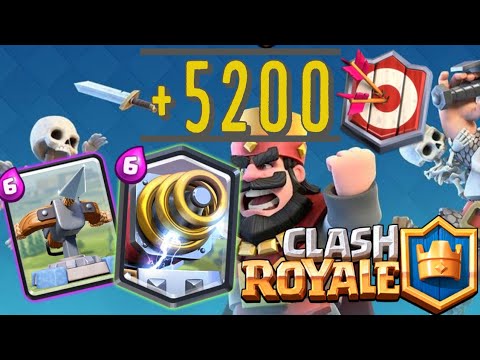 LVL10 | +5200🏆 | X-bow/Sparky! 🤯 | Clash Royale
