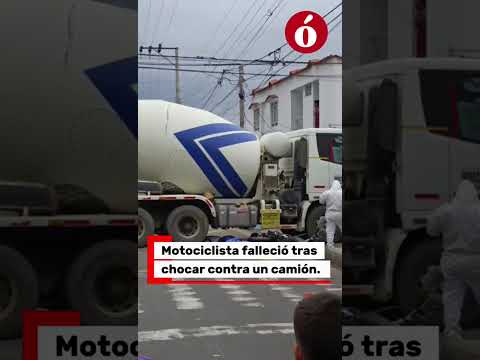 Motociclista murió tras chocar contra un camión en la avenida Las Américas de Cúcuta