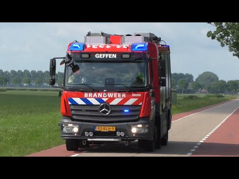 TS 21-1231 Brandweer Geffen komt met spoed ter plaatse bij gaslekkage Kruiskampweg Oss