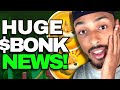 BONK HAS FINALLY DONE IT!! WHAT COMES NEXT WILL SHOCK YOU! $BONK PRICE PREDICTION 2024!