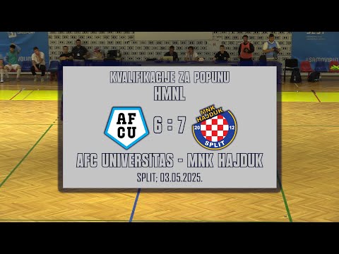 UMN_TV KVA_AFCU - MNK Hajduk (Sažetak)