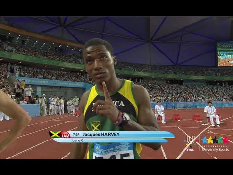 26th SU Shenzhen (CHN) - 100 m Men - Final