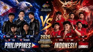 Download lagu INDONESIA vs PHILIPPINES 2026 Asian Games MLBB Qualifiers [Game 2] #mobilelegends #mlbbheroes #mlbb mp3
