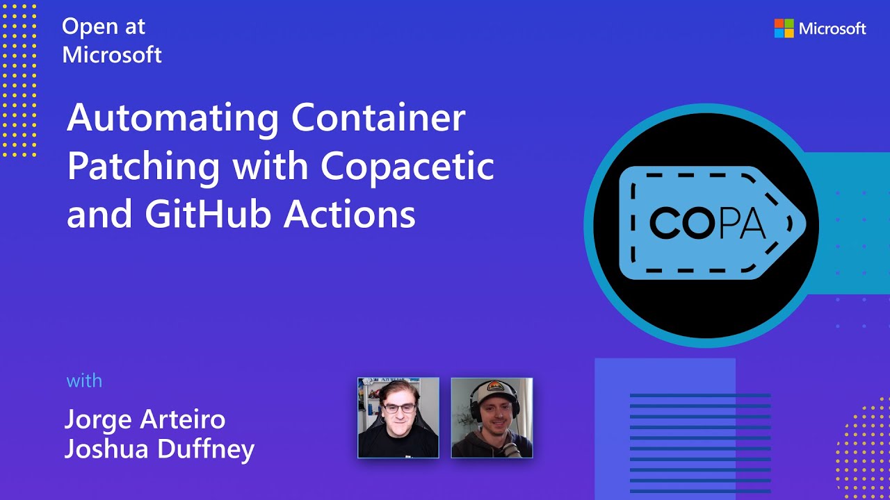 Automating Container Patching with Copacetic and GitHub Actions