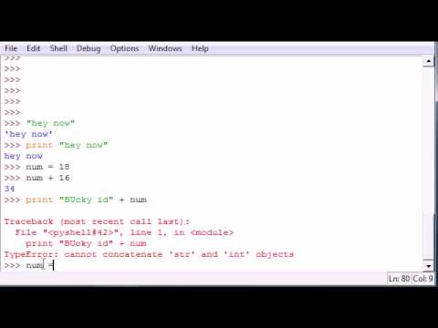 Python Programming Tutorial 7 More on Strings