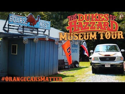 TOUR OF THE BOAR'S NEST - A DUKES OF HAZZARD MUSEUM FT. SILVER GENERAL LEE!!! | Traveler S1:E12