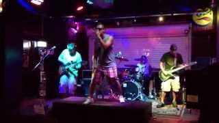 Simple Jack performs Never Again at Rackem Billiards during Red White and Brew 2013