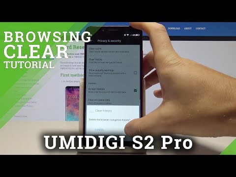 How to Clear History and Browser Data on UMIDIGI S2 Pro – Reset Android Browser