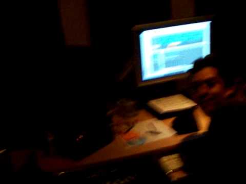 Sunny boy bullshitin wit Fall-T while Masyah & Pete Space record